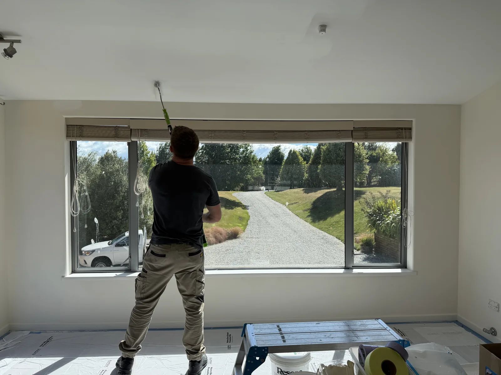 Professional interior painting work